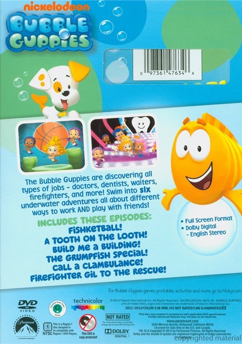 bubble guppies on the job dvd bubble guppies on the job dvd