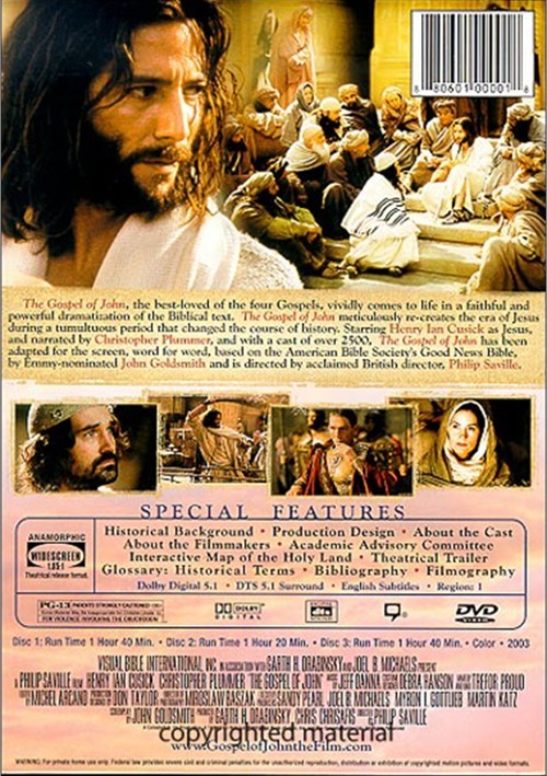 Gospel of John, The (DVD 2003) DVD Empire