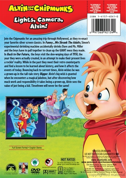 Alvin And The Chipmunks Go To The Movies: Funny, We Shrunk The Adults
