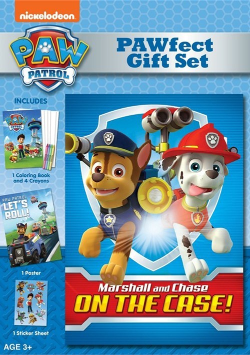 paw patrol marshall & chase on the case
