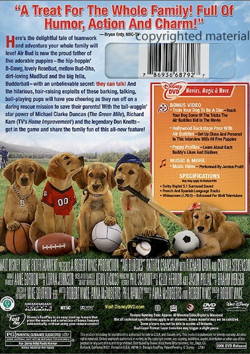 Air Buddies (DVD 2006) DVD Empire