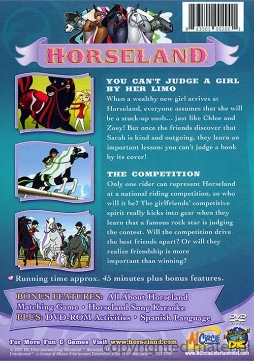 Horseland Friends First...Win Or Lose (DVD 2007) DVD Empire