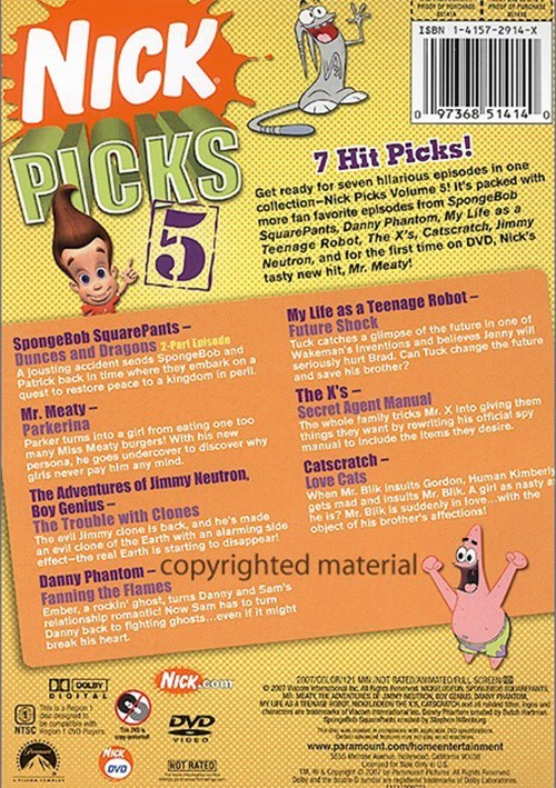 Nick Picks Volume 5 (DVD 2007) DVD Empire