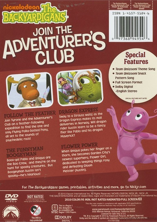 Backyardigans Join The Adventurers Club, The (DVD) DVD Empire