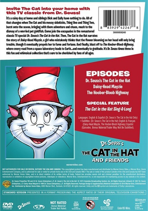 Dr. Seuss Cat In The Hat And Friends (DVD) DVD Empire