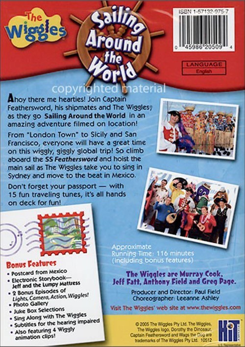 Wiggles Sailing Around The World (DVD 2005) DVD Empire