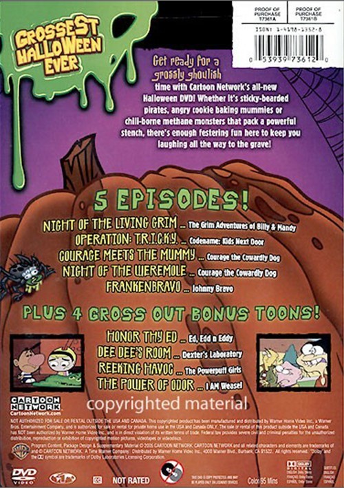 Cartoon Network: Halloween Volume 2 - Grossest Cartoons Ever (DVD 2005