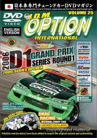 JDM Option International: Volume 25 - 2006 D1GP Round 1 JDM Option International: Volume 25 - 2006 D1GP Round 1 Boxcover