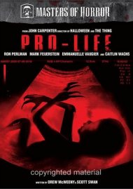 Masters Of Horror: John Carpenter - Pro-Life Masters Of Horror: John Carpenter - Pro-Life Boxcover