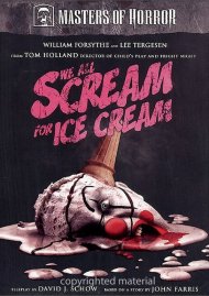Masters Of Horror: Tom Holland - We All Scream For Ice Cream Masters Of Horror: Tom Holland - We All Scream For Ice Cream Boxcover
