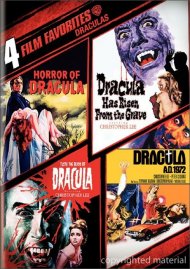 4 Film Favorites: Draculas 4 Film Favorites: Draculas Boxcover