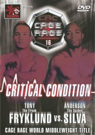 MaximumMMA Presents: Cage Rage 16 - Critical Condition MaximumMMA Presents: Cage Rage 16 - Critical Condition Boxcover