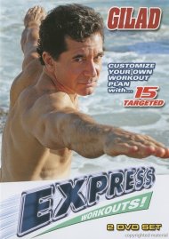 Gilad: 15 Targeted Express Workouts (2 DVD Set) Gilad: 15 Targeted Express Workouts (2 DVD Set) Boxcover