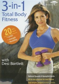 3-In-1 Total Body Fitness With Desi Bartlett 3-In-1 Total Body Fitness With Desi Bartlett Boxcover