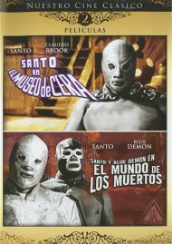 Santo En El Museo De Cera / Santo Y Blue Demon En El Mundo De Los Muertos (Double Feature) Santo En El Museo De Cera / Santo Y Blue Demon En El Mundo De Los Muertos (Double Feature) Boxcover