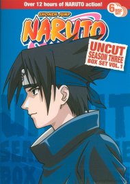 Naruto: Season 3 - Volume 1 (Uncut) Naruto: Season 3 - Volume 1 (Uncut) Boxcover