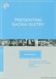 Presenting Sacha Guitry: Eclipse From The Criterion Collection Presenting Sacha Guitry: Eclipse From The Criterion Collection Boxcover