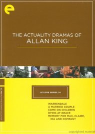 Actuality Dramas Of Allan King, The: Eclipse From The Criterion Collection Actuality Dramas Of Allan King, The: Eclipse From The Criterion Collection Boxcover