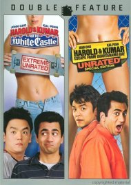 Harold & Kumar Go To White Castle / Harold & Kumar Escape From Guantanamo Bay: Unrated (Double Feature) Harold & Kumar Go To White Castle / Harold & Kumar Escape From Guantanamo Bay: Unrated (Double Feature) Boxcover