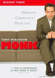 Monk: Season Three (Repackaged) Monk: Season Three (Repackaged) Boxcover