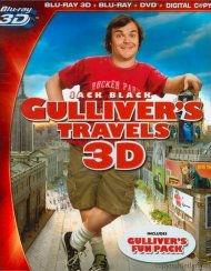 Gullivers Travels 3D (Blu-ray 3D + Blu-ray + DVD + Digital Copy)