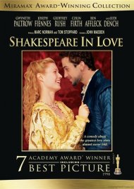 Shakespeare In Love Shakespeare In Love Boxcover