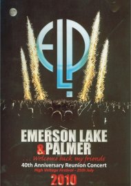 Emerson Lake & Palmer: 40th Anniversary Reunion Concert Emerson Lake & Palmer: 40th Anniversary Reunion Concert Boxcover