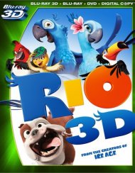 Rio 3D (Blu-ray 3D + Blu-ray + DVD + Digital Copy) Rio 3D (Blu-ray 3D + Blu-ray + DVD + Digital Copy) Boxcover