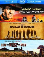 Searchers, The / The Wild Bunch: The Original Director's Cut / How The West Was Won (Triple Feature) Searchers, The / The Wild Bunch: The Original Director's Cut / How The West Was Won (Triple Feature) Boxcover