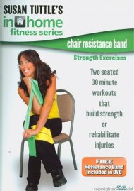 Susan Tuttle: Chair Resistance Band Strength Exercises (Includes Resistance Band) Susan Tuttle: Chair Resistance Band Strength Exercises (Includes Resistance Band) Boxcover