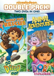 Go Diego Go!: Wolf Pup Rescue / Dora The Explorer: Animal Adventure (Double Feature) Go Diego Go!: Wolf Pup Rescue / Dora The Explorer: Animal Adventure (Double Feature) Boxcover
