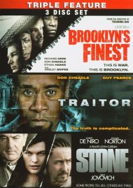 Brooklyn's Finest / Traitor / Stone (Triple Feature) Brooklyn's Finest / Traitor / Stone (Triple Feature) Boxcover