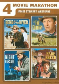 4 Movie Marathon: James Stewart Western Collection 4 Movie Marathon: James Stewart Western Collection Boxcover