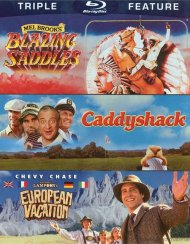 Blazing Saddles / Caddyshack / National Lampoon's European Vacation (Triple Feature) Blazing Saddles / Caddyshack / National Lampoon's European Vacation (Triple Feature) Boxcover