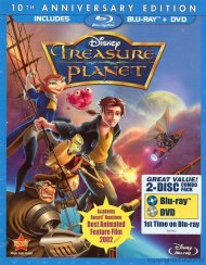 Treasure Planet (Blu-ray + DVD Combo) Treasure Planet (Blu-ray + DVD Combo) Boxcover