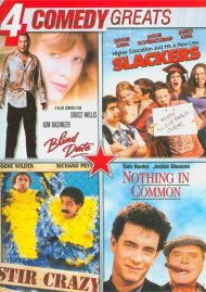 4 Comedy Greats: Stir Crazy / Nothing In Common / Slackers / Blind Date 4 Comedy Greats: Stir Crazy / Nothing In Common / Slackers / Blind Date Boxcover