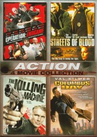 Operation: Endgame / Streets Of Blood / Columbus Day / The Killing Machine (4 Film Action Collection) Operation: Endgame / Streets Of Blood / Columbus Day / The Killing Machine (4 Film Action Collection) Boxcover