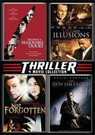 Beyond A Reasonable Doubt / Lies And Illusions / Not Forgotten / The New Daughter (4 Film Thriller Collection) Beyond A Reasonable Doubt / Lies And Illusions / Not Forgotten / The New Daughter (4 Film Thriller Collection) Boxcover