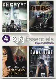 Encrypt / Bugs / Darklight / Crimson (4 Syfy Essentials Movie Collection) Encrypt / Bugs / Darklight / Crimson (4 Syfy Essentials Movie Collection) Boxcover