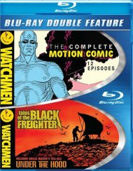 Watchmen: The Complete Motion Comic / Watchmen: Tales Of The Black Freighter & Under The Hood (Double Feature) Watchmen: The Complete Motion Comic / Watchmen: Tales Of The Black Freighter & Under The Hood (Double Feature) Boxcover
