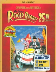 Who Framed Roger Rabbit: 25th Anniversary Edition (DVD + Blu-ray Combo) Who Framed Roger Rabbit: 25th Anniversary Edition (DVD + Blu-ray Combo) Boxcover