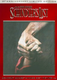 Schindler's List: 20th Anniversary Edition (DVD + Digital Copy + UltraViolet) Schindler's List: 20th Anniversary Edition (DVD + Digital Copy + UltraViolet) Boxcover