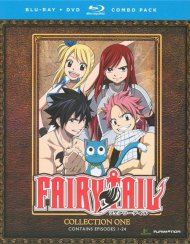Fairy Tail: Collection One (Blu-ray + DVD Combo) Fairy Tail: Collection One (Blu-ray + DVD Combo) Boxcover