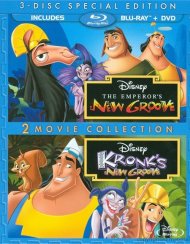 Emperor's New Groove, The / Kronk's New Groove: 2 Movie Collection (Blu-ray + DVD Combo) Emperor's New Groove, The / Kronk's New Groove: 2 Movie Collection (Blu-ray + DVD Combo) Boxcover