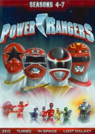 Power Rangers: Seasons 4-7 Power Rangers: Seasons 4-7 Boxcover