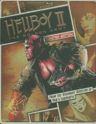 Hellboy II: The Golden Army (Steelbook + Blu-ray + DVD + Digital Copy + UltraViolet) Hellboy II: The Golden Army (Steelbook + Blu-ray + DVD + Digital Copy + UltraViolet) Boxcover