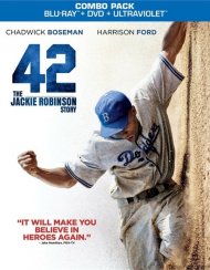 42 (Blu-ray + DVD + UltraViolet) 42 (Blu-ray + DVD + UltraViolet) Boxcover