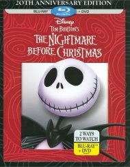 Nightmare Before Christmas, The: 20th Anniversary Edition (Blu-ray + DVD) Nightmare Before Christmas, The: 20th Anniversary Edition (Blu-ray + DVD) Boxcover