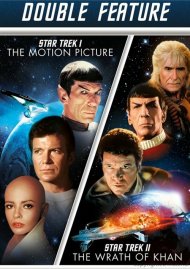 Star Trek: The Motion Picture / Star Trek II: The Wrath Of Khan (Double Feature) Star Trek: The Motion Picture / Star Trek II: The Wrath Of Khan (Double Feature) Boxcover