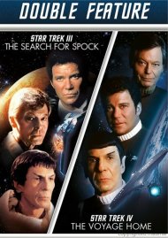 Star Trek III: The Search For Spock / Star Trek IV: The Voyage Home (Double Feature) Star Trek III: The Search For Spock / Star Trek IV: The Voyage Home (Double Feature) Boxcover